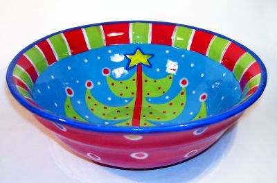 Merry Christmas Plates and Bowls