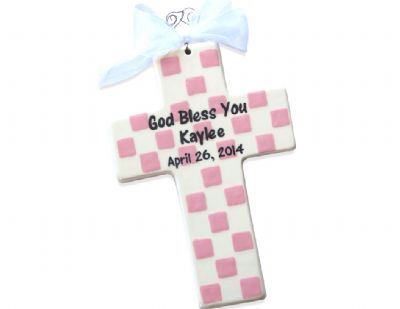 Personalized Christening or Baptism Cross